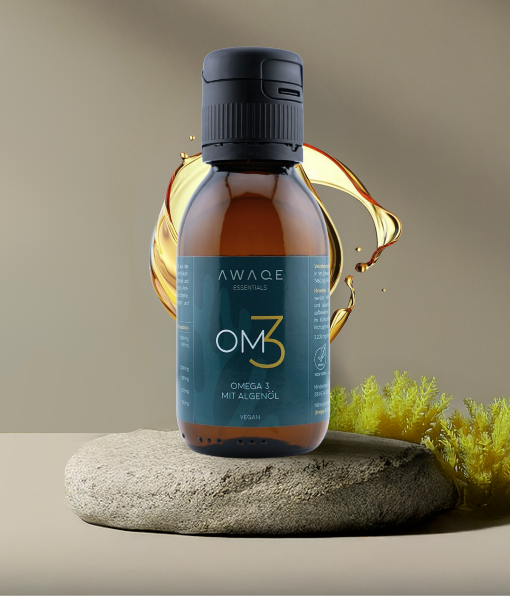 OM3 - Veganes Omega-3 Algenöl
